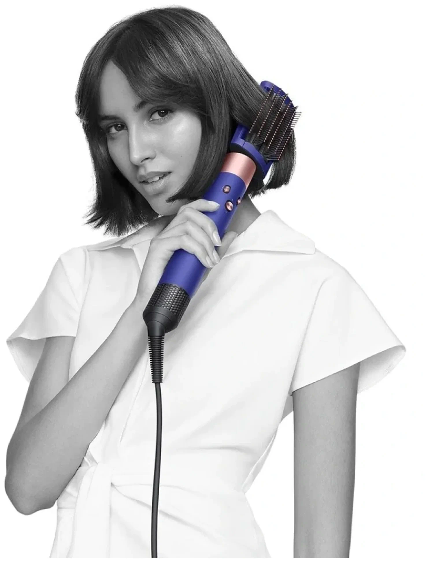 Фен-стайлер Dyson Airwrap HS05 Complete Short (Vinca Blue/Rose) Б/У (Хорошее состояние)