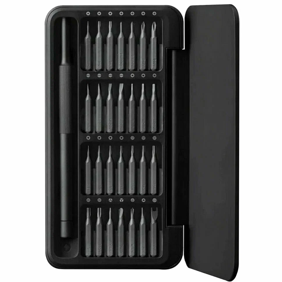 Отвертка Xiaomi Hoto Precision Screwdriver Set 28 в 1 (QWLSD009) (черный)