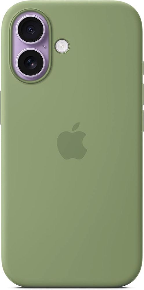 Чехол-накладка Silicone Case with MagSafeCamera Control для iPhone 17 Light Moss 2200₽