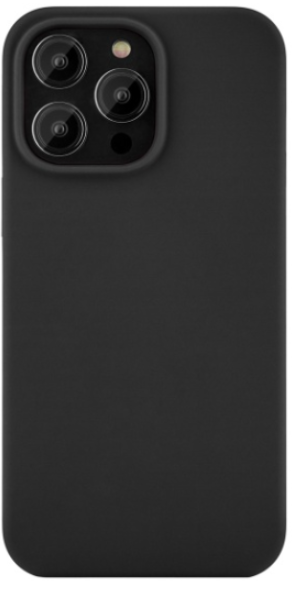 Чехол-накладка Silicone Case Series для Apple iPhone 14 Pro Max (черный)