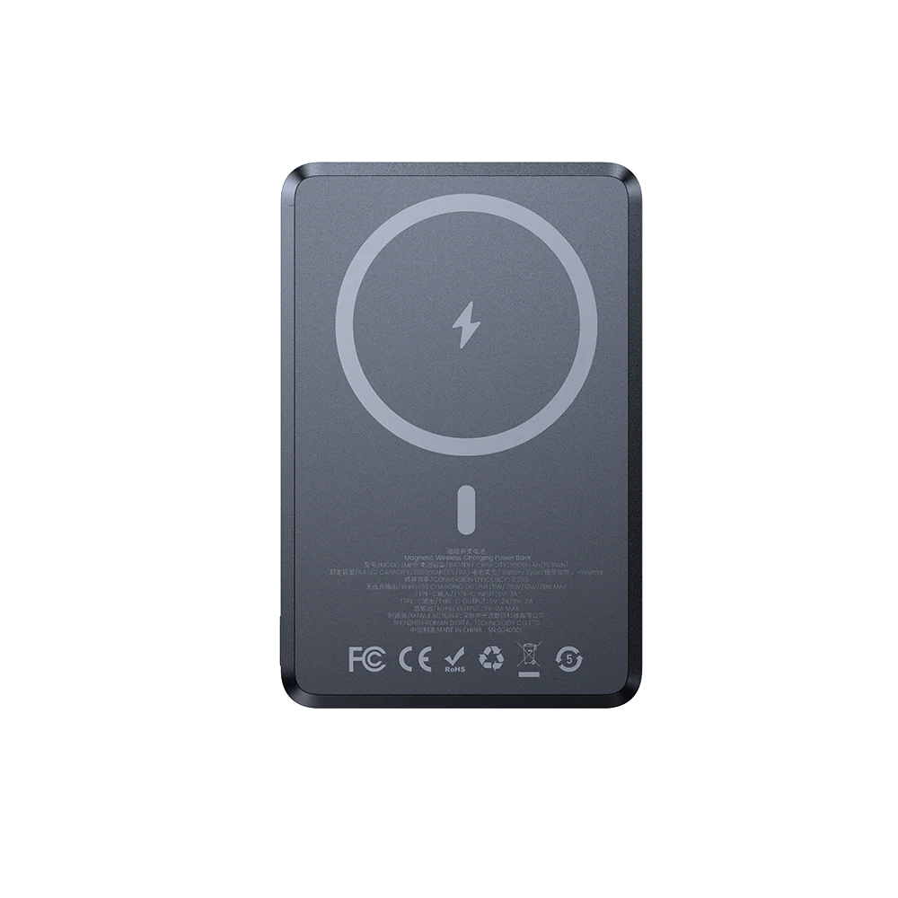 фото Внешний аккумулятор Benks MP15 Armor Go MagSafe 5000mAh Type-C (Avrora)