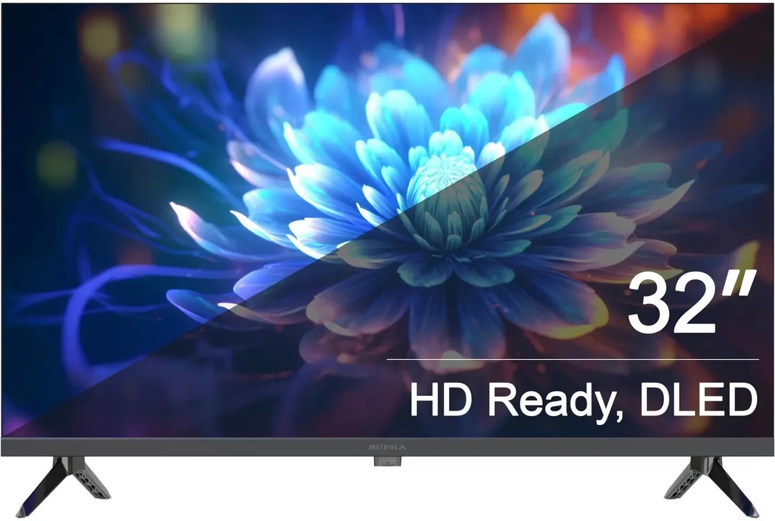 Телевизор SUPRA STV-LC32LT0080W, 32", LED HD, 50 Гц
