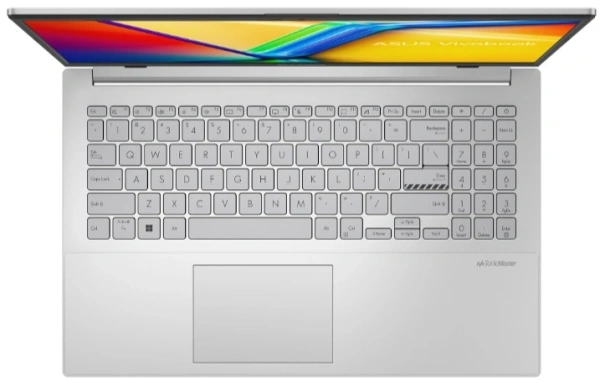 Ноутбук ASUS E1504FA-BQ1929 (15.6" IPS, AMD Ryzen 5 7520U, 16Gb, 512Gb SSD, AMD Radeon, DOS) (Серебристый) — фото 3