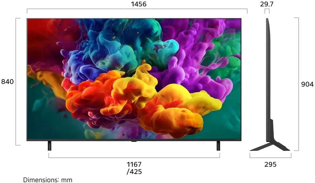Телевизор LG 65QNED85B6C.ARUG, 65", Mini LED 4K UHD, 120–144 Гц, Smart TV (webOS) — фото 4