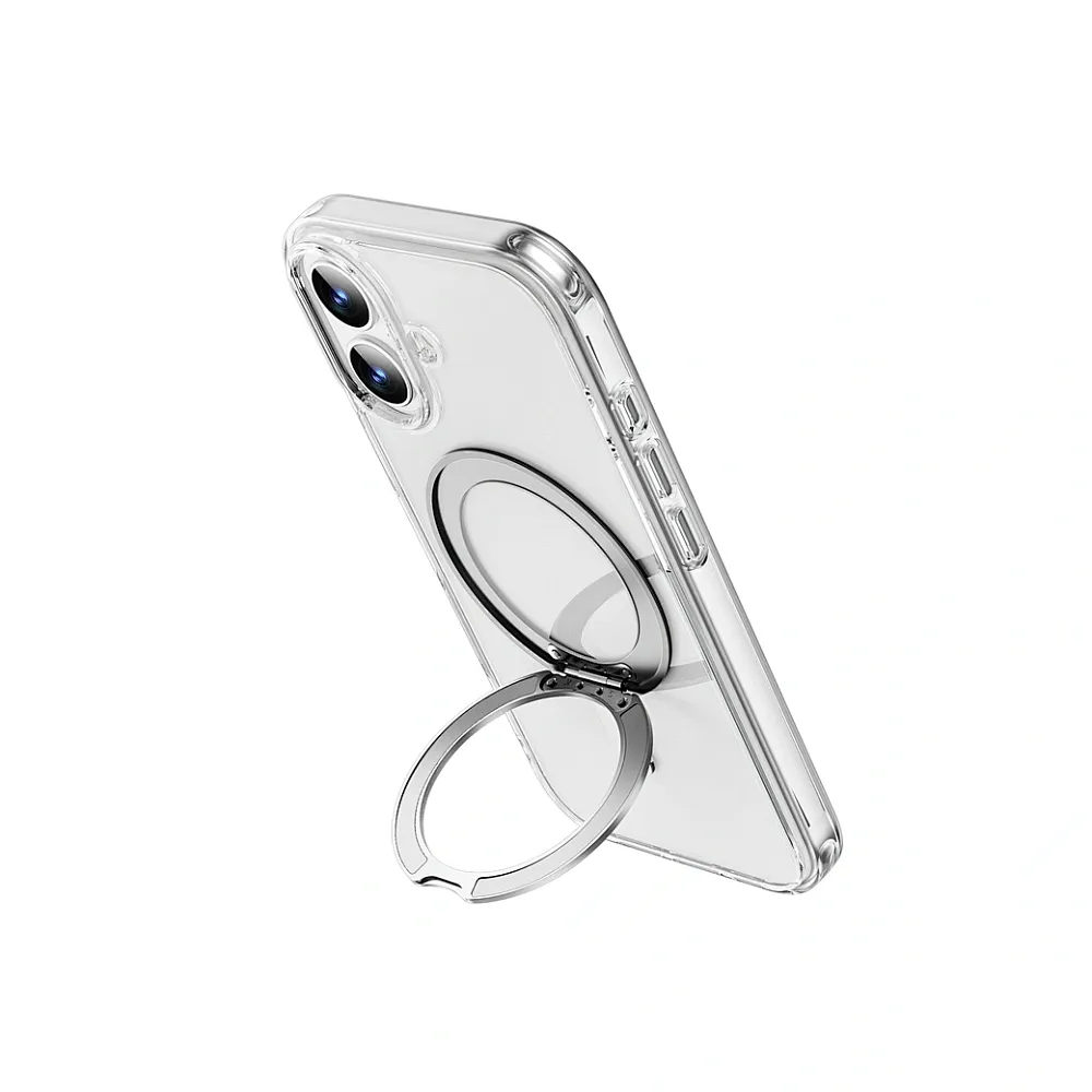 фото Чехол-накладка Wiwu iShield Ultra Magsafe (MCC-201) для iPhone 17 пластиковый (прозрачный)