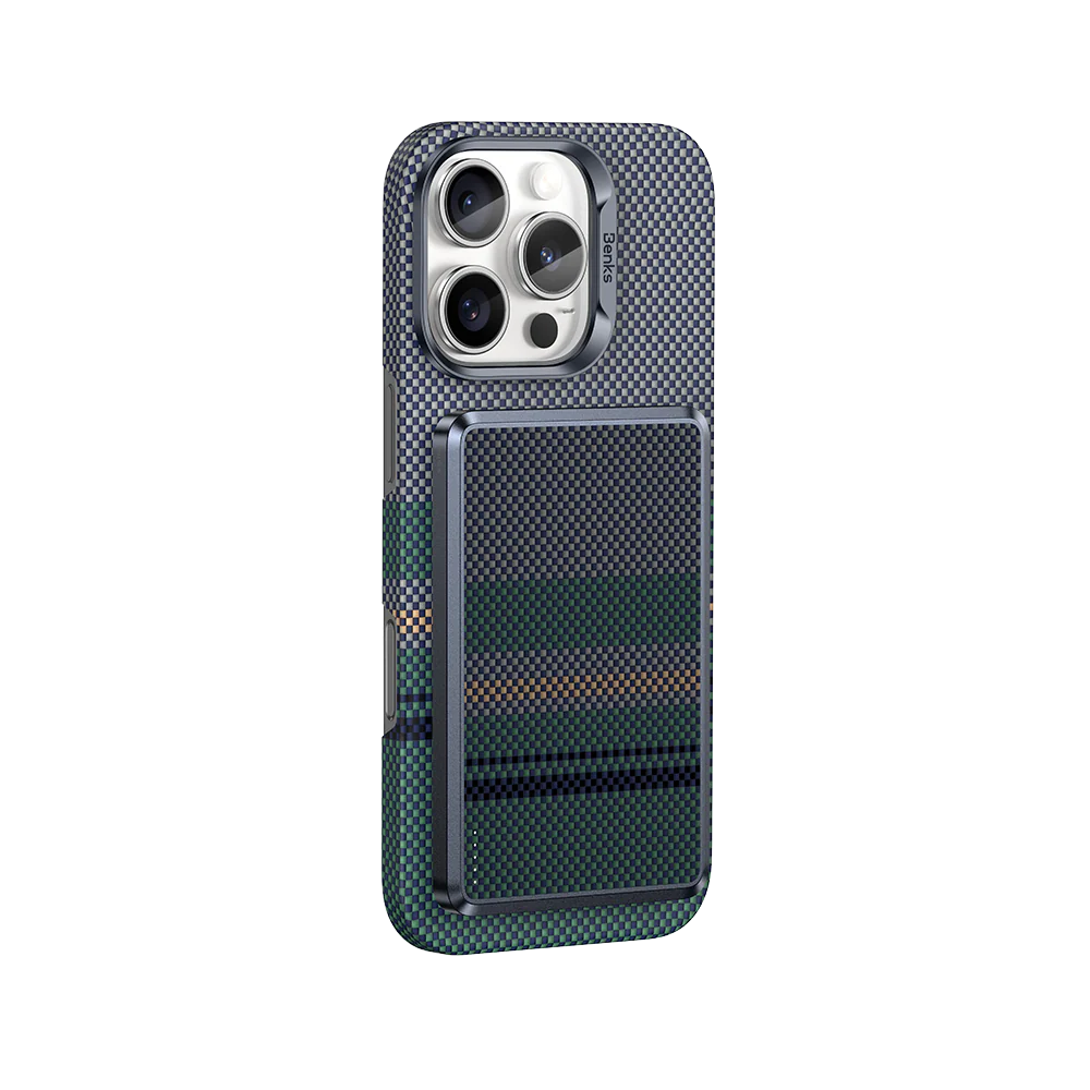 Внешний аккумулятор Benks MP16 Armor Go MagSafe 10000mAh Type-C Aurora 5400₽