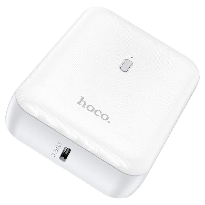 фото Внешний аккумулятор Hoco J96 Mini 5000mAh USB/Type-C/18.5W/2A (белый)