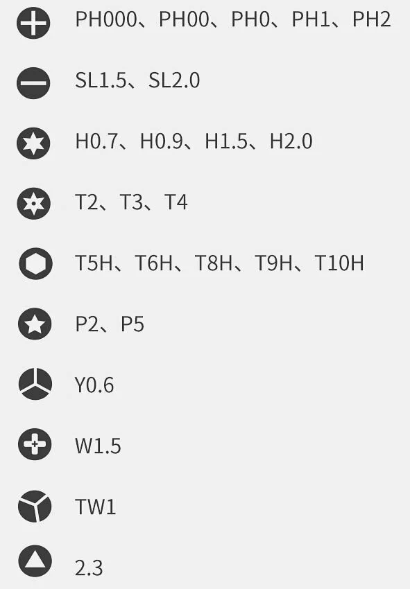 Электрическая отвертка Xiaomi DUKA Е1 Electric Precisoon Screwdriver Set 25 в 1 (черный)