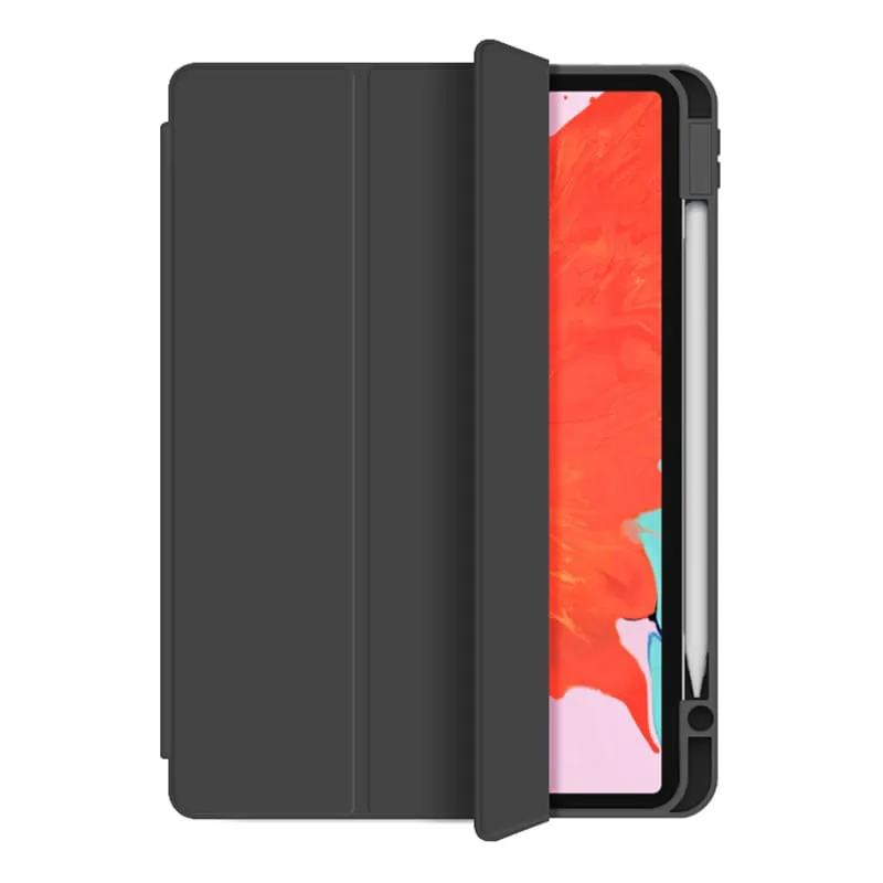 фото Чехол-книжка WIWU Protective Case для Apple iPad Pro 12.9 (полиуретан с подставкой) (черный)