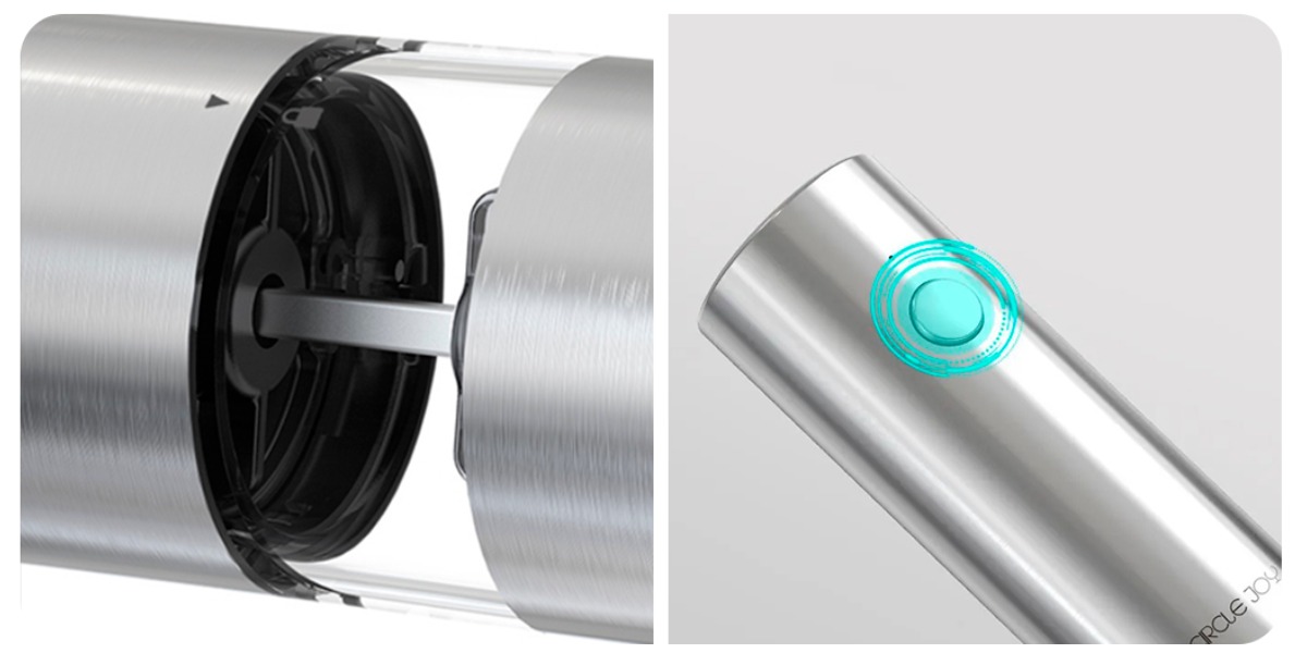 Набор электрических мельниц Xiaomi Circle Joy Fellow Electric Grinder Set 2шт (CJ-EG08) (серебристый)