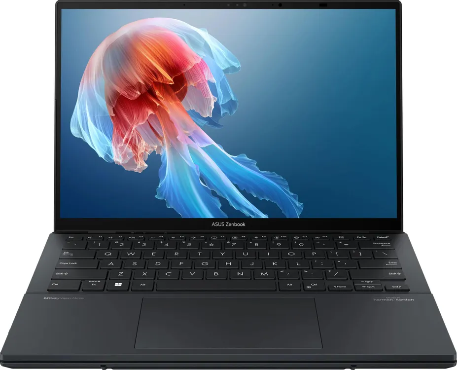 Ноутбук ASUS ZenBook Duo UX8406CA-QL460X (14" OLED, Intel Core Ultra 7 255H, 16Gb, 512Gb SSD, Intel Arc, Windows 11 Pro) (Темно-серый)