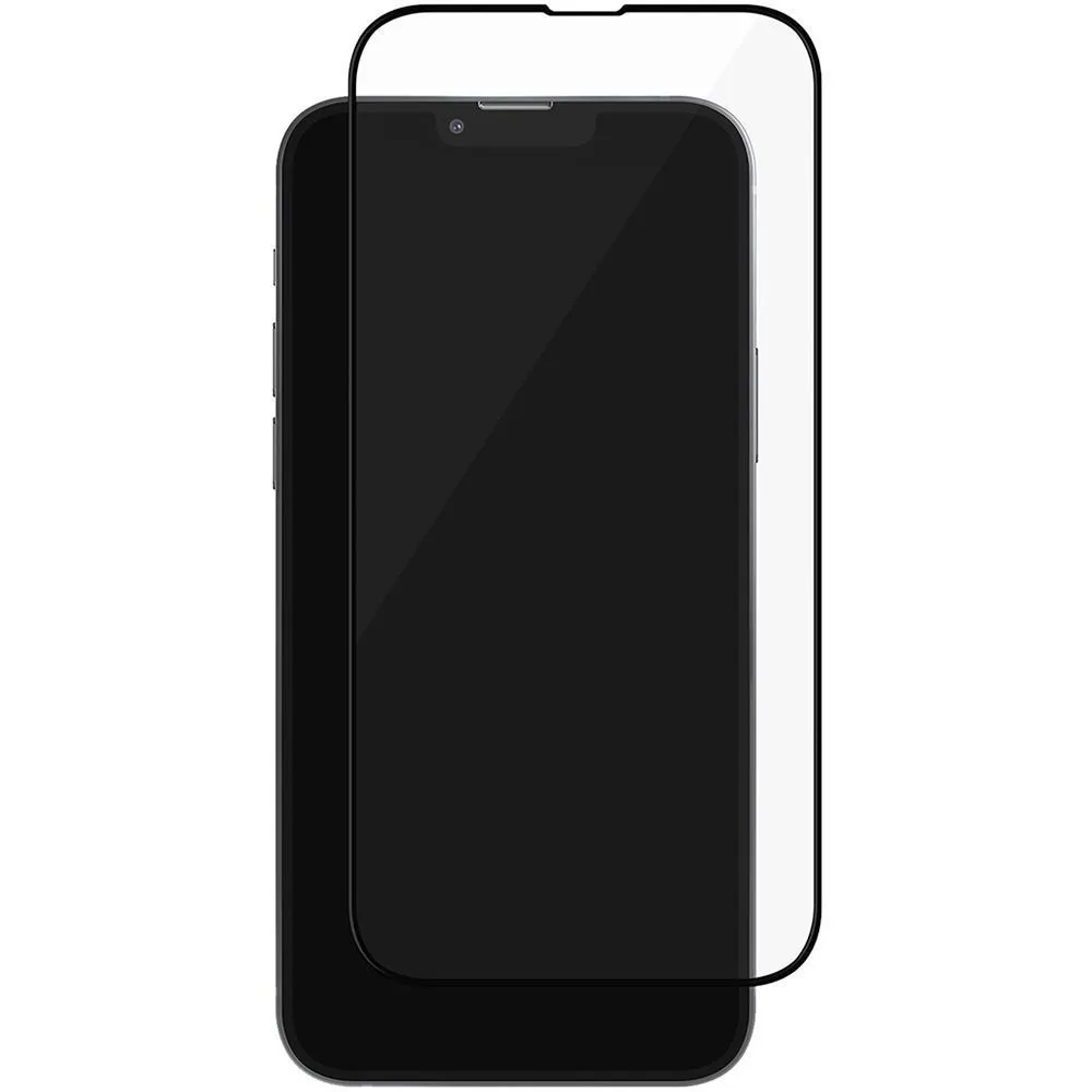 фото Защитное стекло Mletubl Tempered Privacy 5D для Apple iPhone 14 Pro Max цветное (черная рамка)