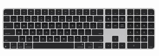 фото Беспроводная клавиатура Apple Magic Keyboard with Touch ID and Numeric Keypad (USB–C) (Black) (MXK83)