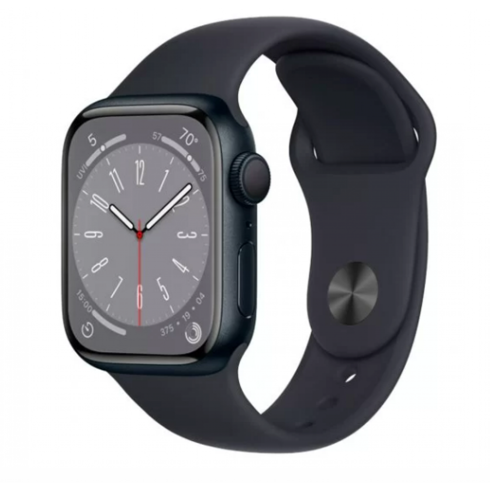 Apple Watch Series 8 41mm (GPS) Midnight Aluminum Case with Midnight Sport Band (MNP53) б/у