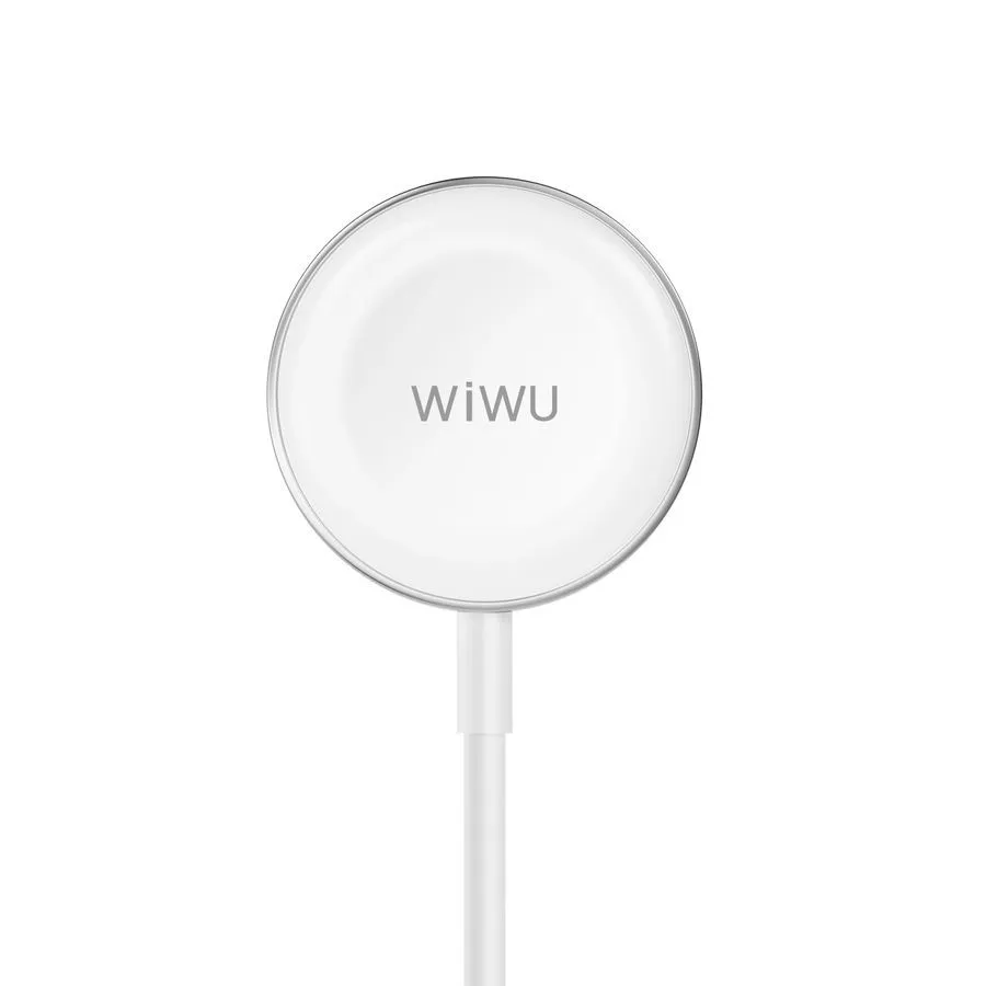 фото Беспроводное зарядное устройство WiWU M18 Type-C для Apple Watch (серебристый)