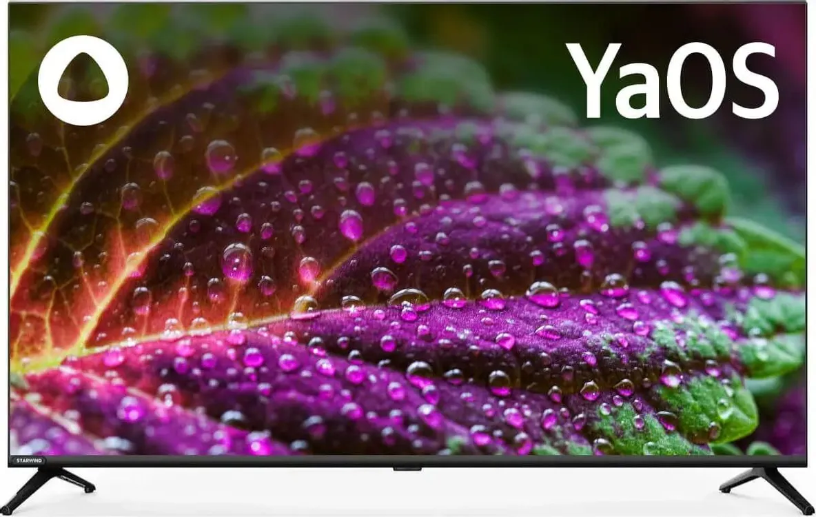 Телевизор Starwind SW-LED43SG300, 43", LED FHD, 60 Гц, Smart TV (Яндекс ТВ)