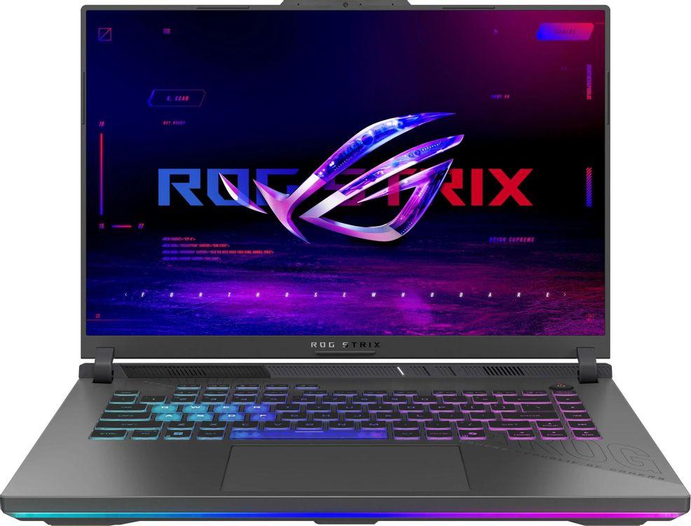 Ноутбук ASUS ROG Strix G614PR-RV089 (16" IPS, AMD Ryzen 9 8940HX, 32Gb, 1Tb SSD, NVIDIA GeForce RTX 5070 Ti 12Gb, noOS) (Серый) — фото 2