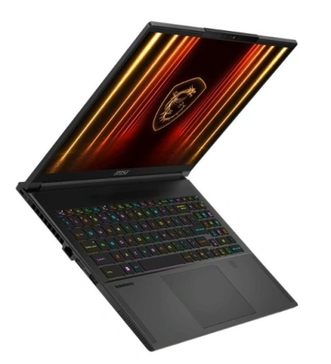 Ноутбук MSI Stealth A16 AI+ A3XWHG-232XRU (16" OLED, AMD Ryzen AI 9 HX 370, 32Gb, 2Tb SSD, NVIDIA GeForce RTX 5070 Ti 12Gb, noOS) (Черный) — фото 5