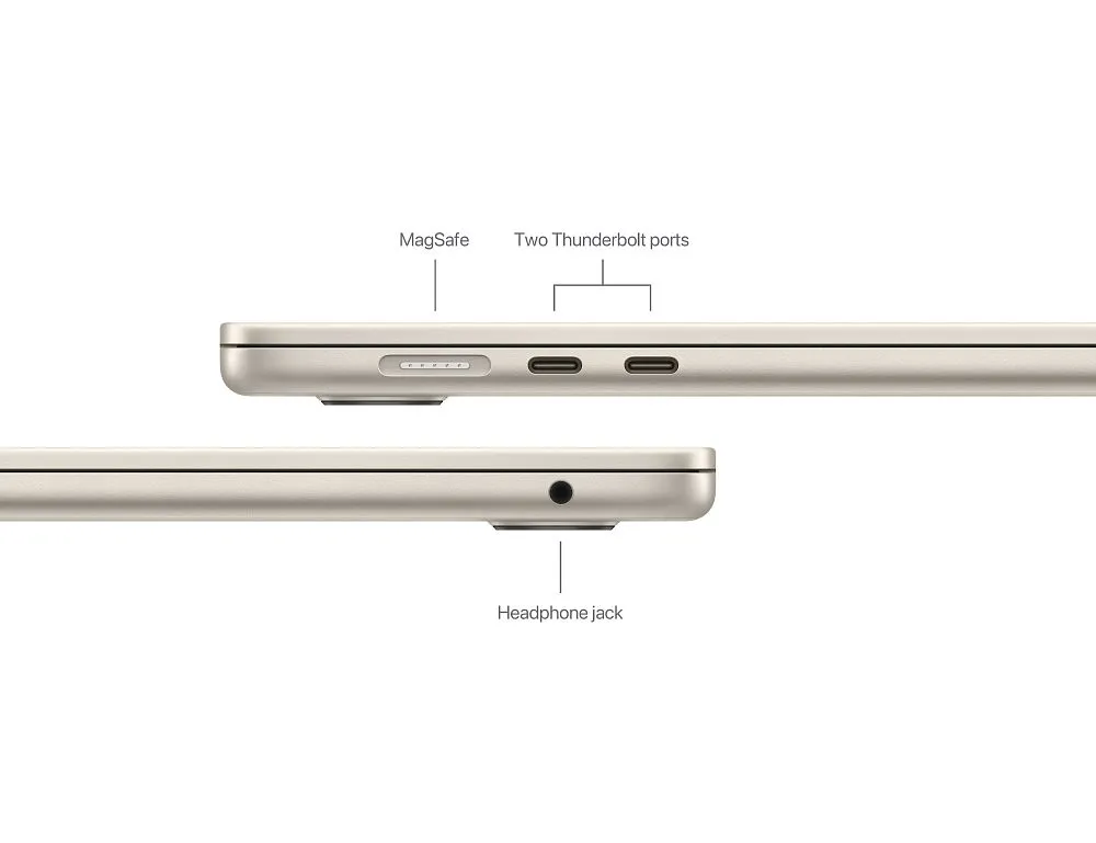 Apple MacBook Air 15 2024 M3 8/512Gb (Starlight) (MRYT3)