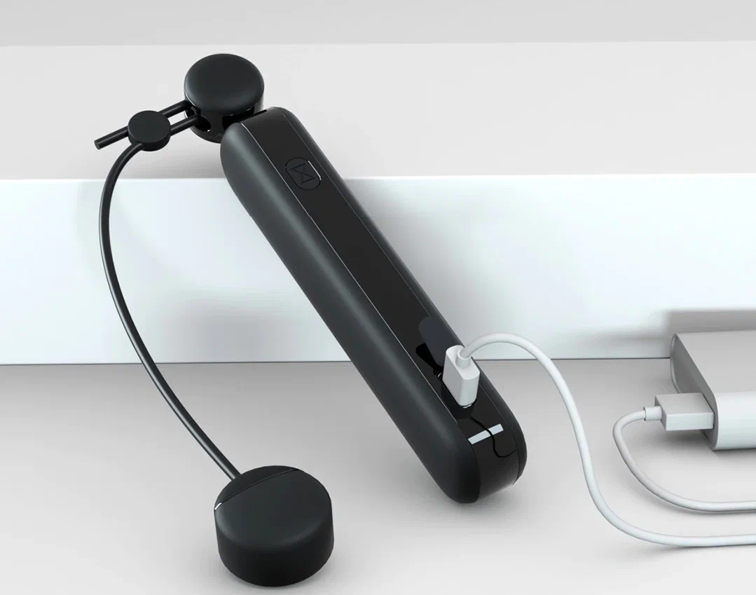 Умная скакалка Youpin Wolonow Intelligent Rope Skipping (черный)