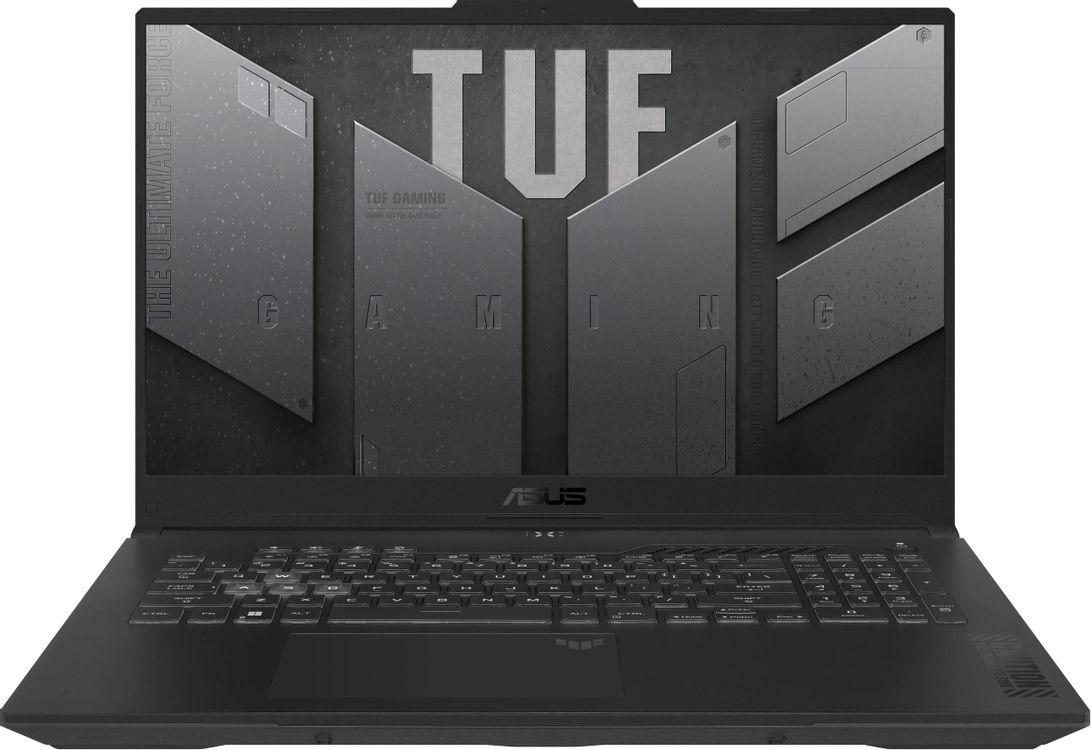 Ноутбук ASUS TUF Gaming FA707NUQ-HX010 (17.3" IPS, AMD Ryzen 7 170, 16Gb, 512Gb SSD, NVIDIA GeForce RTX 4050 6Gb, noOS) (Черный)