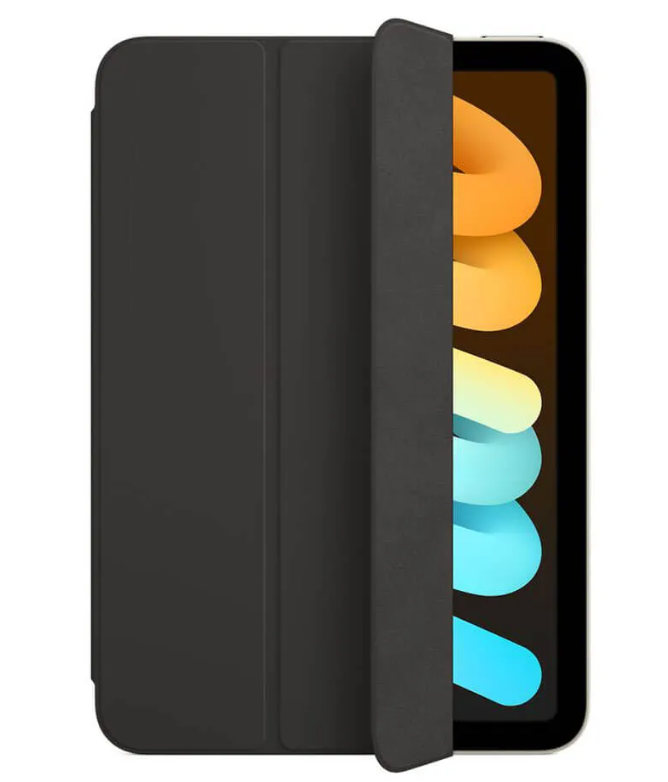 фото Чехол-книжка Smart Folio для Apple iPad mini 6/iPad mini 7 (полиуретан с подставкой) (Black)