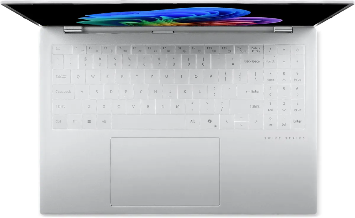 Ноутбук Acer Swift Air 16 SFA16-61M-R721 (16" OLED, AMD Ryzen AI 7 350, 16Gb, 1Tb SSD, AMD Radeon 860M, noOS) (Серебристый) — фото 3