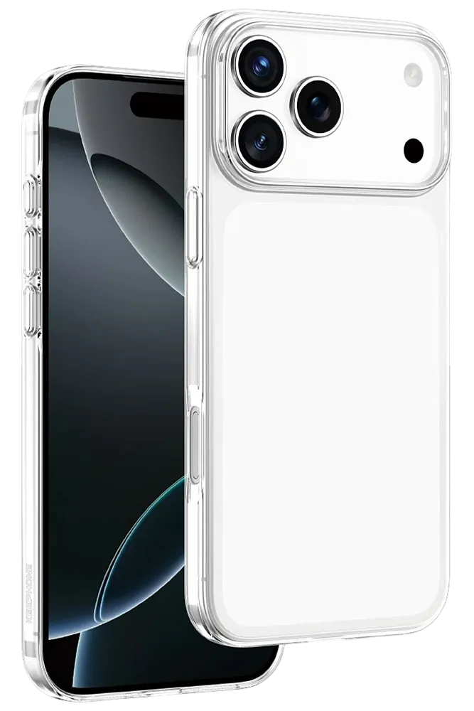 Чехол-накладка Keephone X-Crystal Slim для Apple iPhone 17 Pro пластиковый (прозрачный)