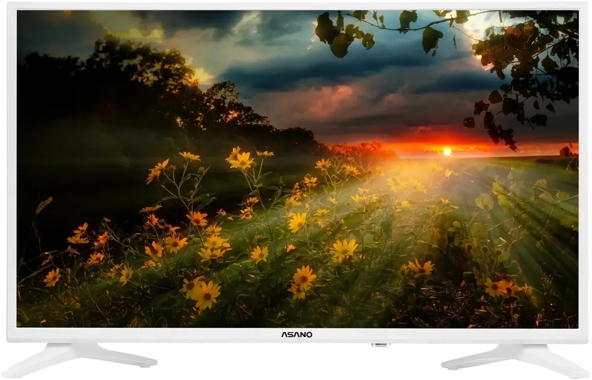 Телевизор Asano 32LH7011T, 32", LED HD, 60 Гц, Smart TV (Android TV), белый