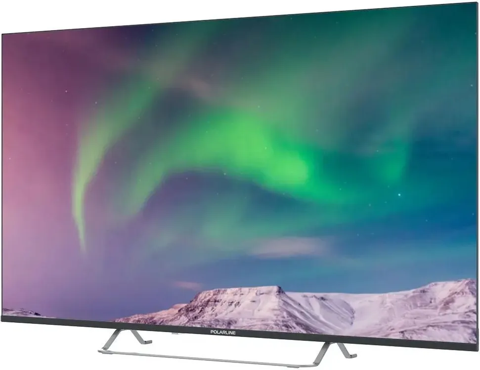 Телевизор Polarline 55PQ71STC-SM, 55", QLED 4K UHD, 60 Гц — фото 2