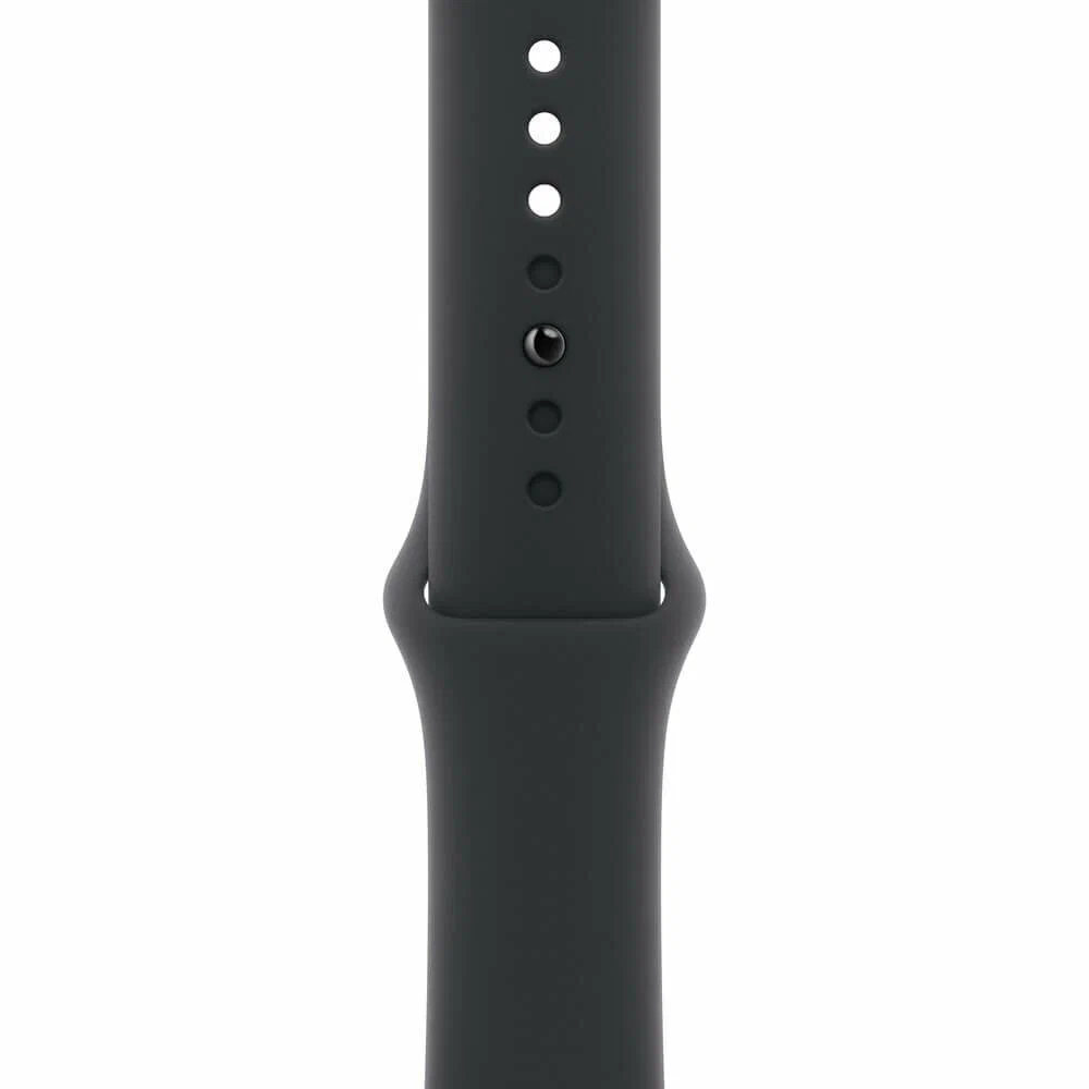 Apple Watch Series 11 46mm Space Gray Aluminum Case with Black Sport Band (M/L)