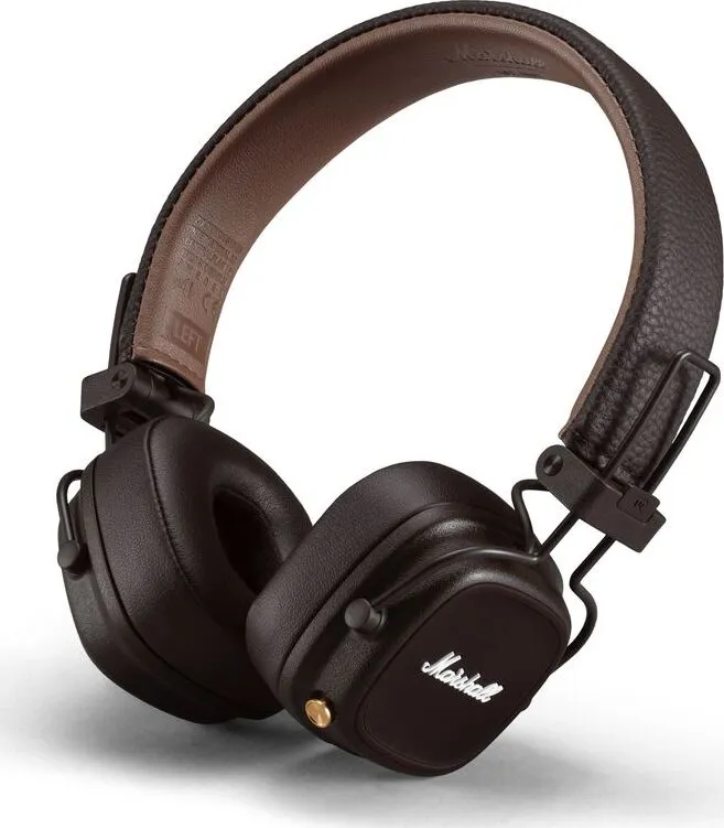 Беспроводные Bluetooth стерео-наушники Marshall Major V (Brown) Б/У