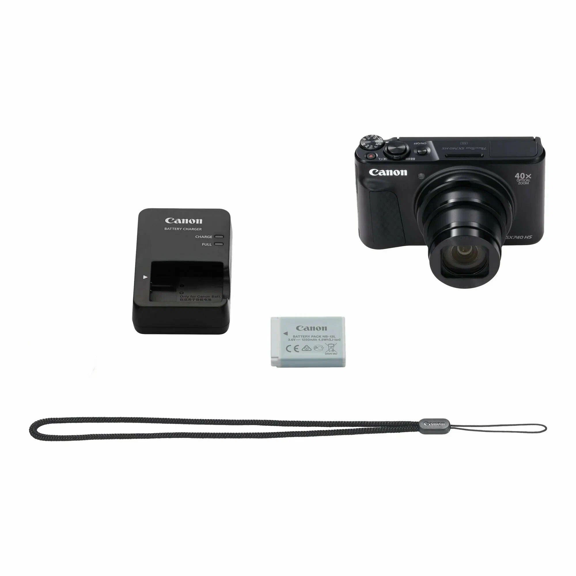 Фотоаппарат Canon PowerShot SX740 HS (Black) — фото 9