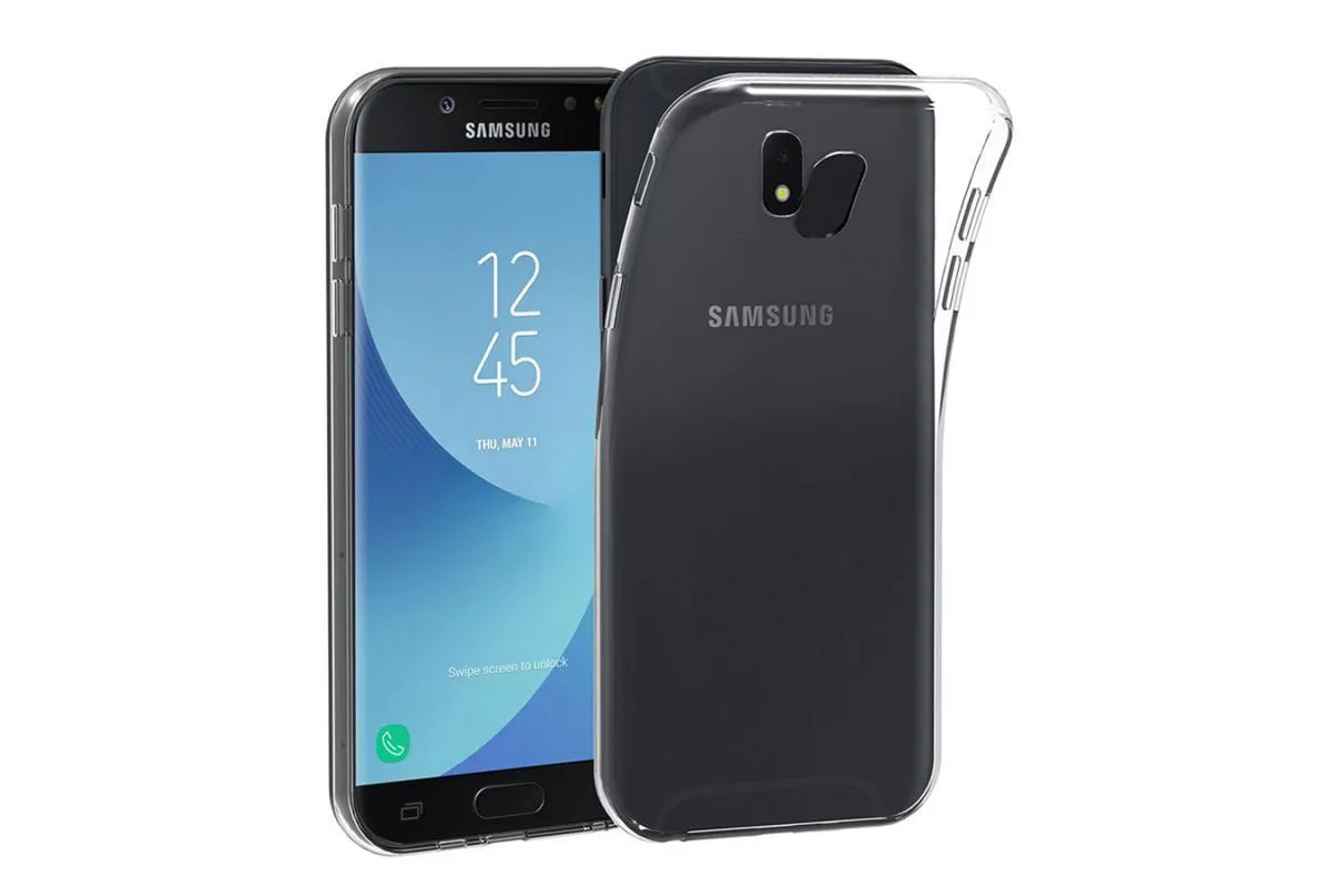 фото Чехол-накладка для Samsung Galaxy J5 (2017) SM-J530 силиконовый (прозрачный)