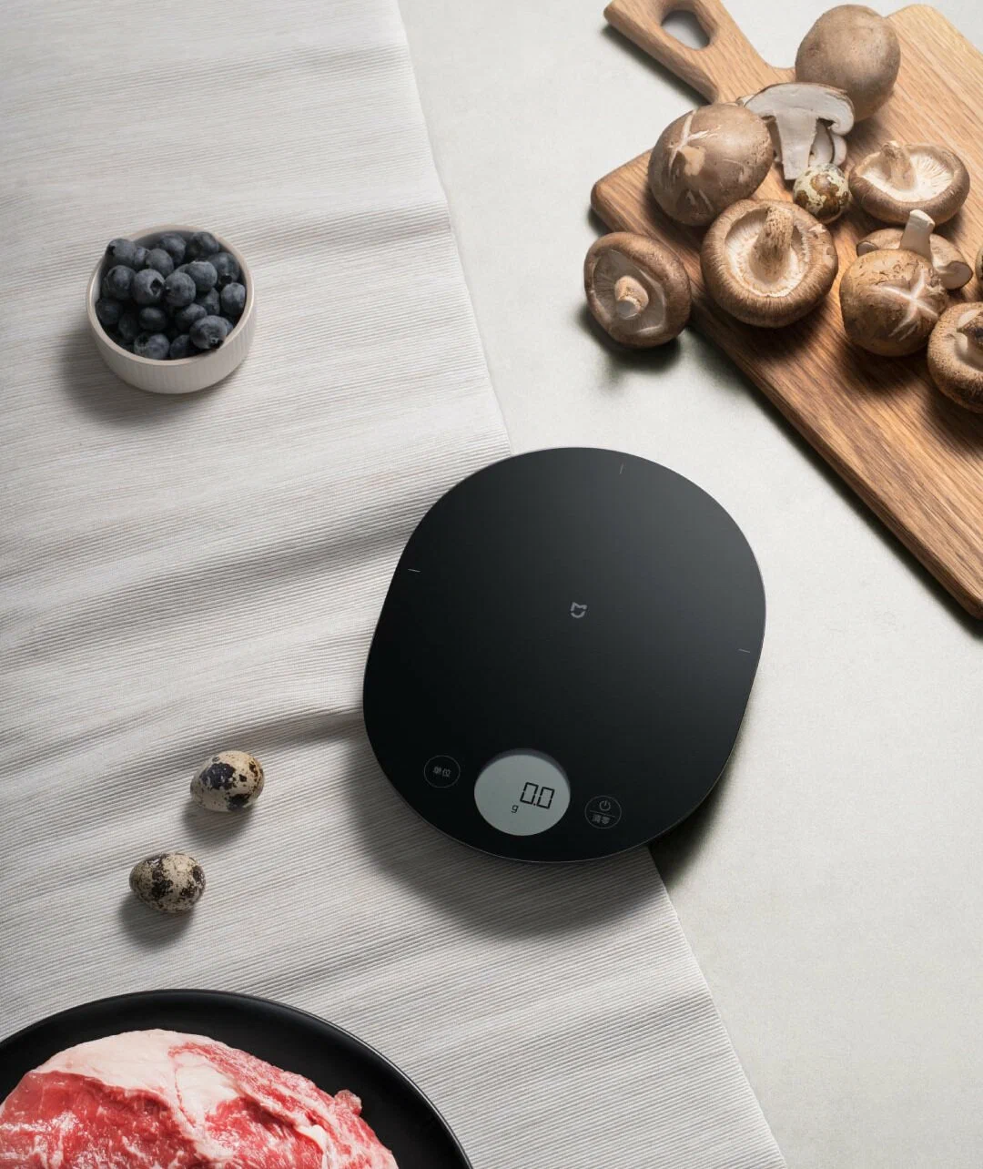 Кухонные весы Xiaomi Mijia Electronic Kitchen Scale (KGJ001T) (черный)