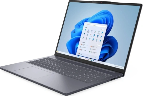 Ноутбук Lenovo IdeaPad Slim 3 16ARP10 (16", IPS, AMD Ryzen 5 150, 16GB, 512GB SSD, AMD Radeon 660M, Без ОС) (Серый) — фото 7