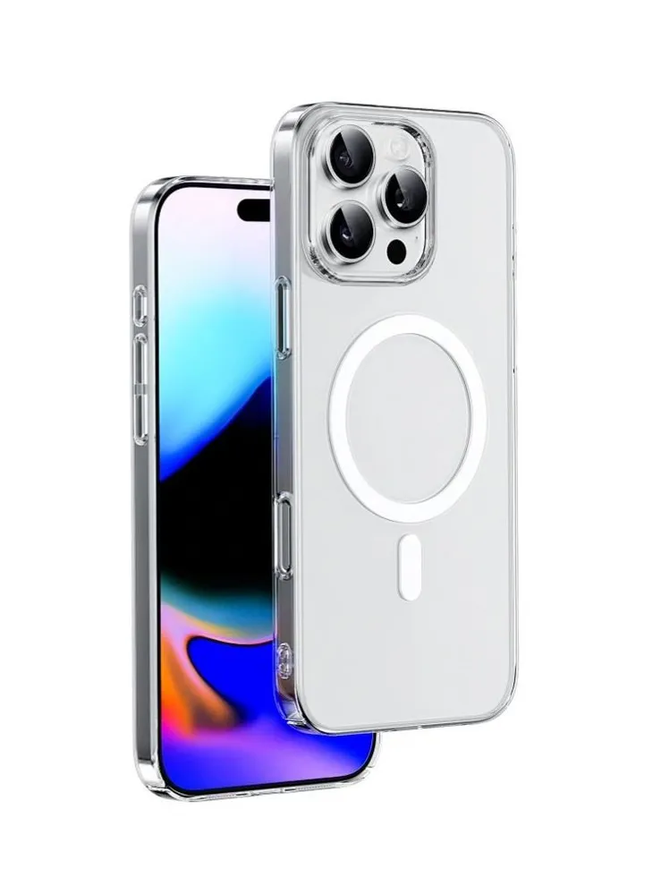 Чехол-накладка Wiwu Invisible Pro Magsafe для Apple iPhone 16 Pro пластиковый (прозрачный)