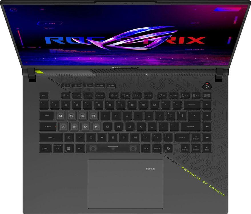 Ноутбук ASUS ROG Strix G16 G614PM-S5097 (16" 2.5K IPS, AMD Ryzen 9 8940HX, 32Gb, 1Tb SSD, NVIDIA GeForce RTX 5060 8Gb, noOS) (Зеленый) — фото 5