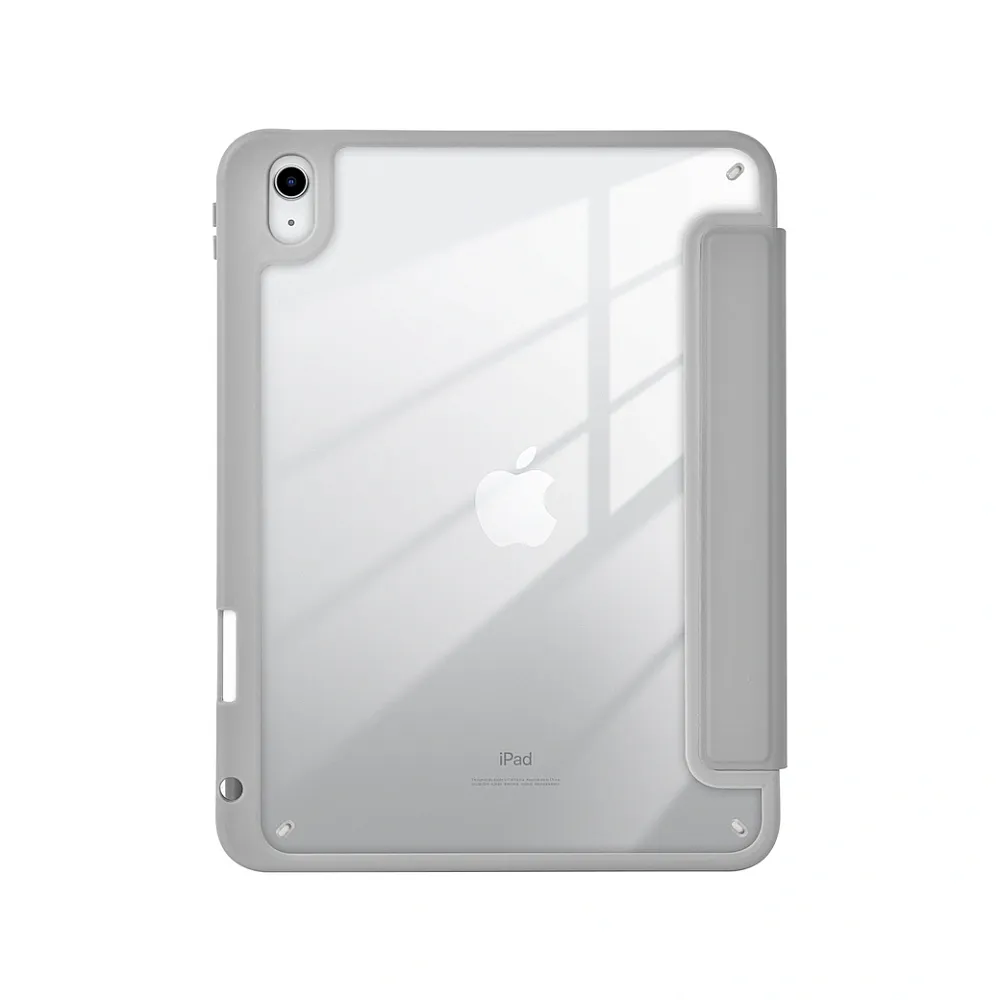 фото Чехол-книжка WIWU Defender Protective для Apple iPad 10 (2022)/iPad 11 (2025), с подставкой и отделением под стилус (JD-105) (серый)