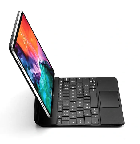 фото Чехол-клавиатура WIWU Magic Keyboard для Apple iPad Pro 11 (2024) русская раскладка (MK002) (черный)