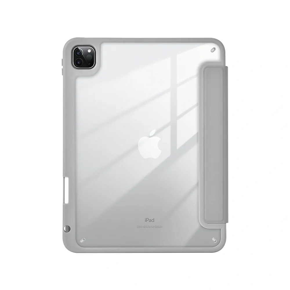 фото Чехол-книжка WIWU Defender Protective для Apple iPad Pro 13 (2024/2025), с подставкой и отделением под стилус (JD-105) (серый)