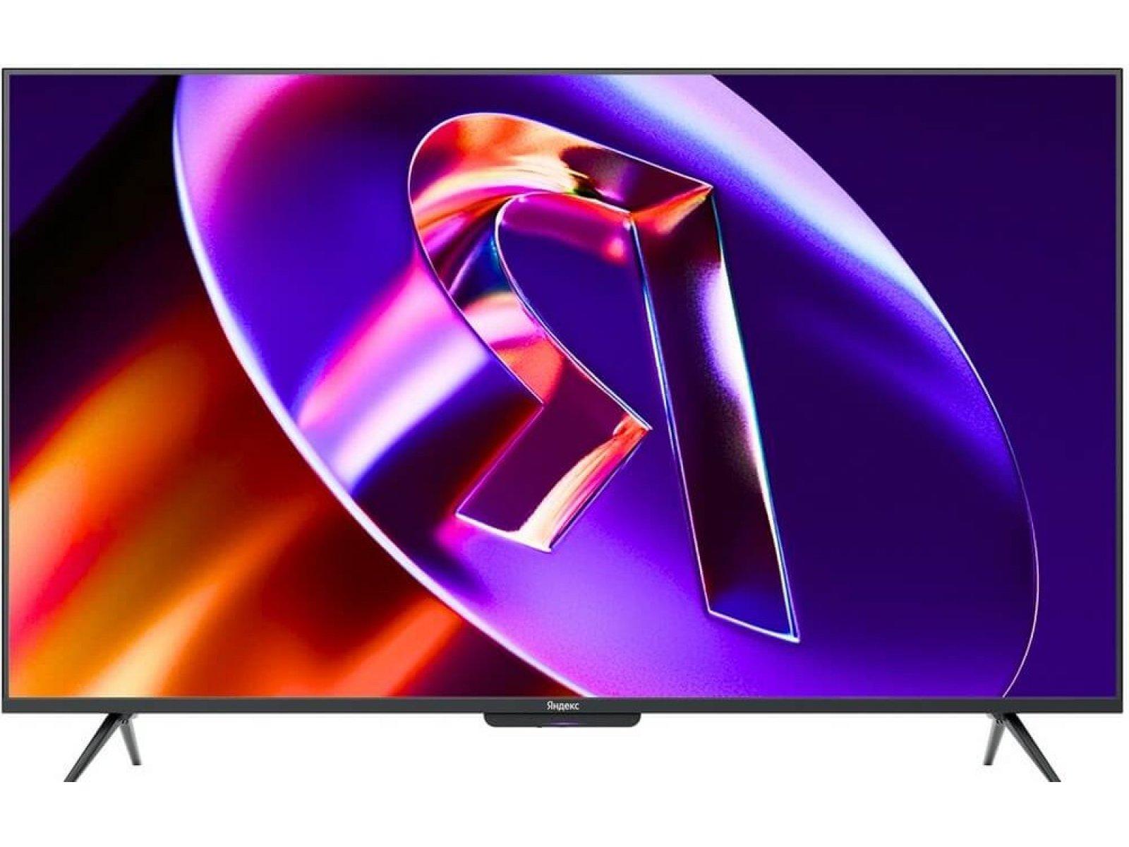 Телевизор Яндекс ТВ Станция YNDX-00097, 55", Mini LED 4K UHD, 144 Гц, Smart TV (Яндекс ТВ)