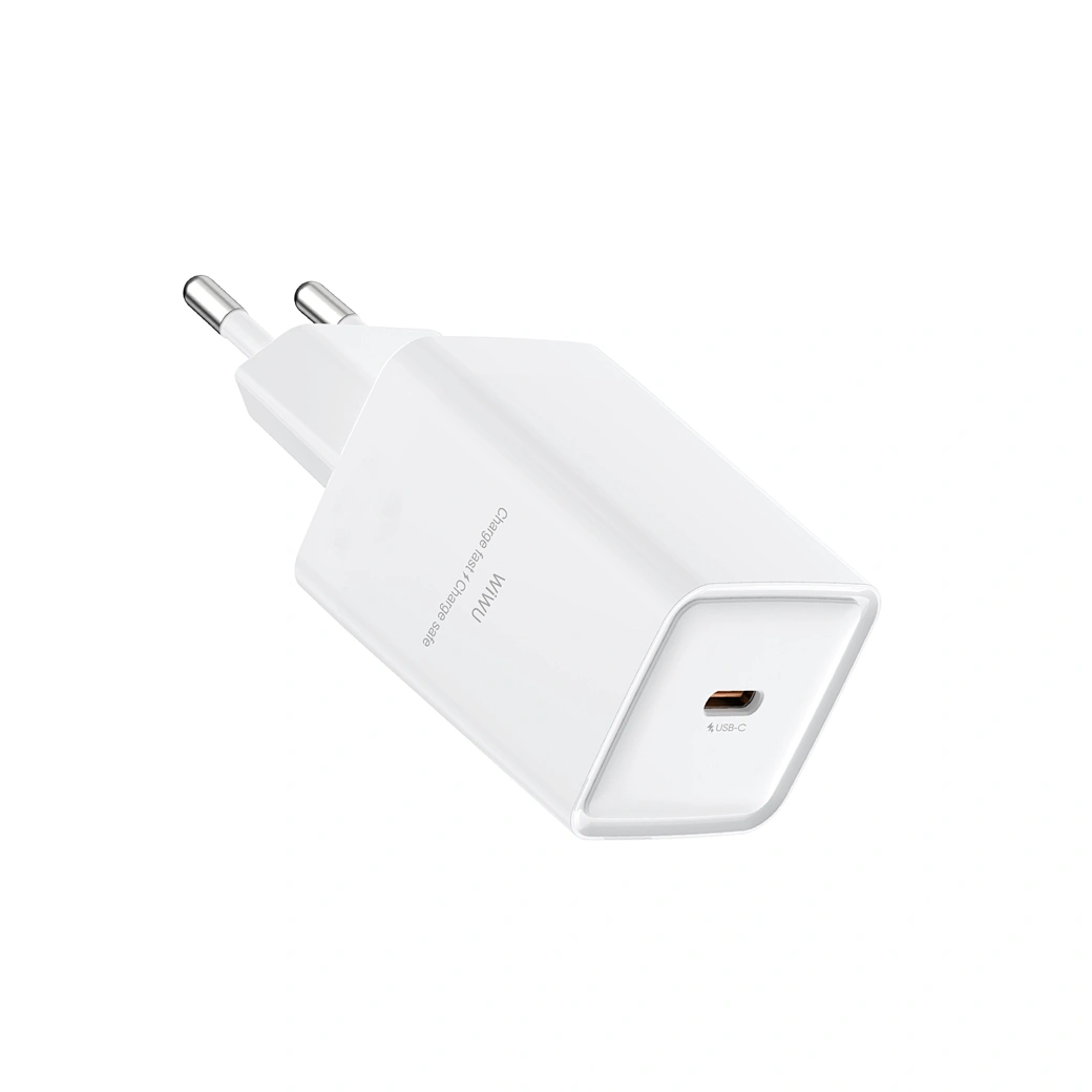 Сетевое зарядное устройство WIWU Essen GaN 45W USB-C Wi-G036 белый 2200₽