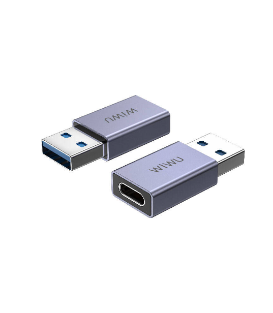 фото Адаптер WIWU Concise 3 в 1 Type-C на USB /Micro SD/Lightning (Wi-C031) (Grey)