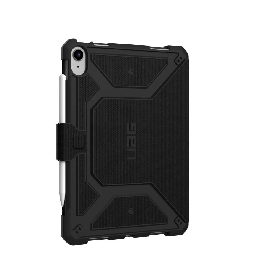 фото Чехол-книжка UAG Metropolis  для Apple iPad 10 (2022)/iPad 11 (2025) (полиуретан с подставкой) (черный)