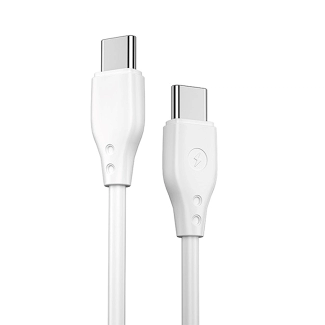 фото Кабель WiWU Pioneer Type-C/Type-C 1м (Wi-C002) (белый)