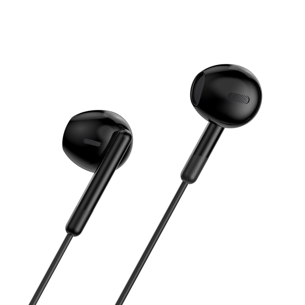 фото Проводная стерео гарнитура WIWU Earbuds EB314 Type-C (черный)