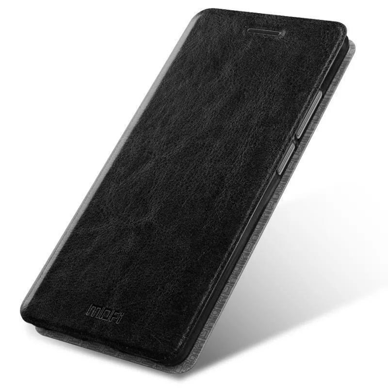 фото Чехол-книжка Mofi Case для Xiaomi Redmi 5A искусственная кожа, силикон (черный)