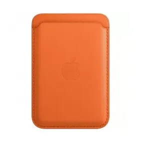 фото Чехол Apple iPhone Leather Wallet MagSafe (Orange) (MPPY3)