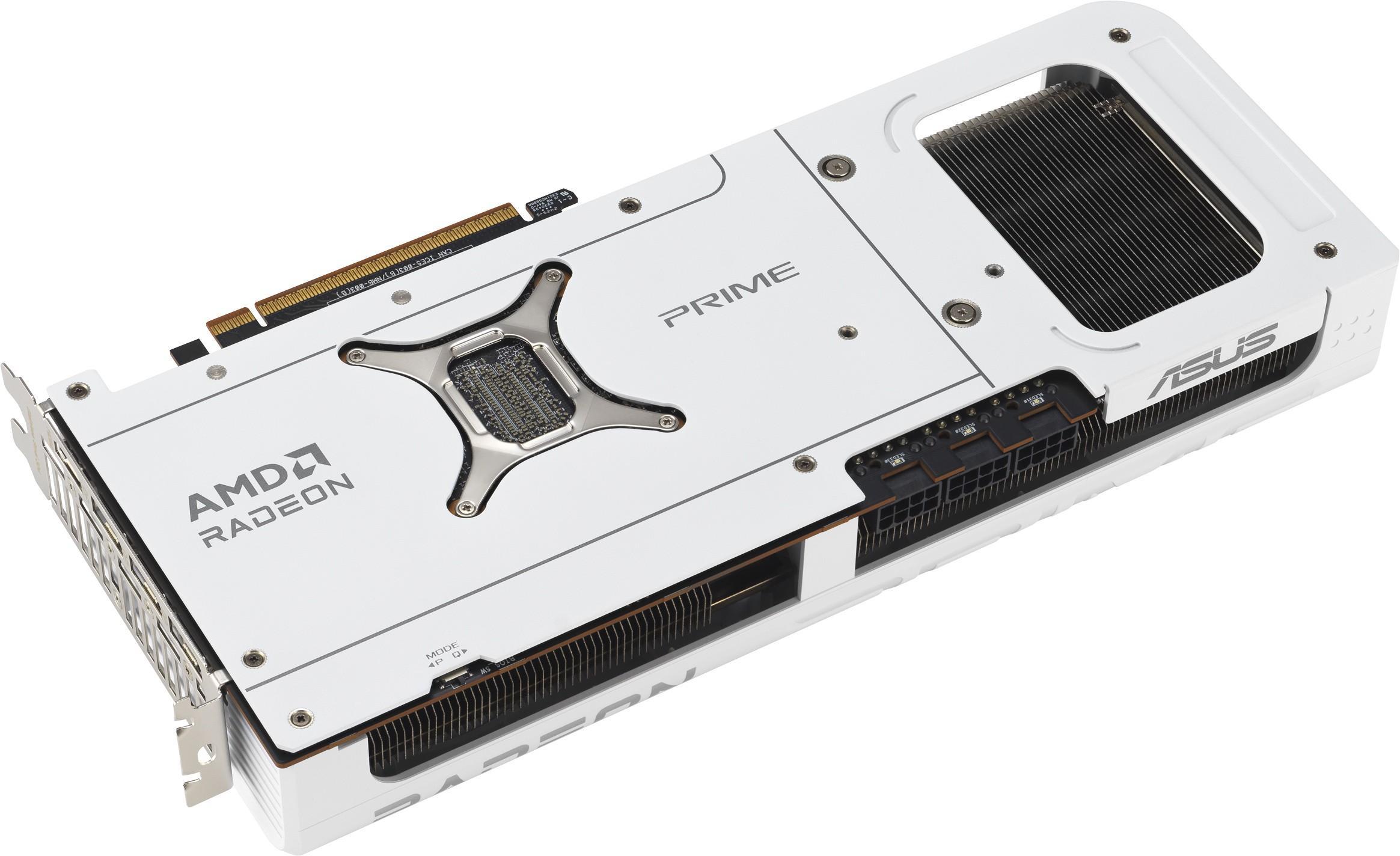 Видеокарта ASUS (PRIME-RX9070XT-O16G-WHITE) Radeon RX 9070 XT 16GB PRIME OC WHITE (90YV0L75-M0NA00)